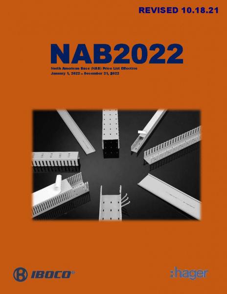 NAB 2022 Price List