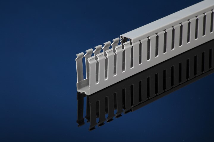 Light Gray Wide Finger Wire Duct T1-1015G