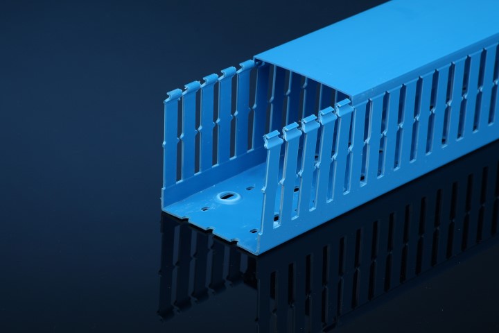 Blue Wide Finger Wire Duct T1-4030B