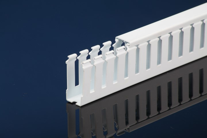 White Wide Finger Wire Duct T1-1540W