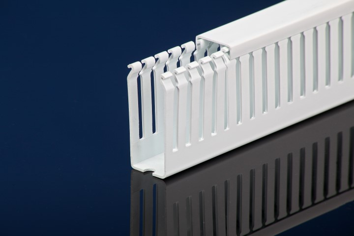 White Narrow Finger Wire Duct T1E-1540W